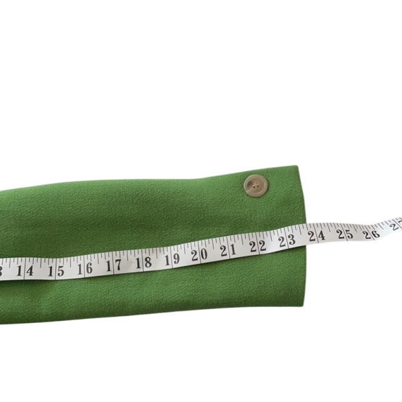 J. Crew Green Wool Blend Coat, size 2 - Picture 14 of 15